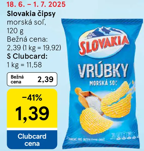 Slovakia Vrúbky morská soľ