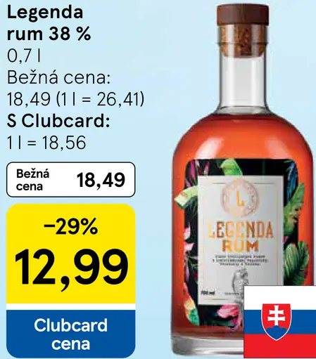 Legenda rum 38%