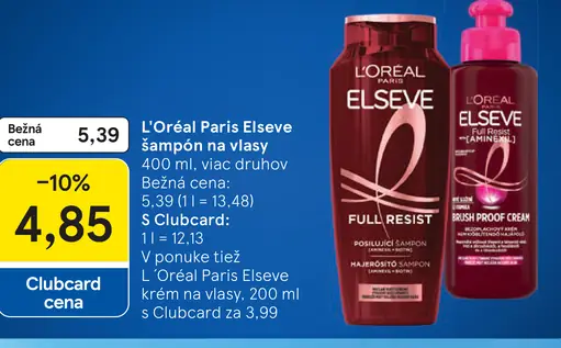 L'Oréal Paris Elseve šampón na vlasy