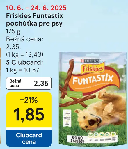 Friskies Funtastix krmivo pre psov