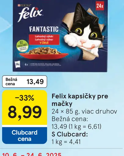 Felix kapsičky pre mačky