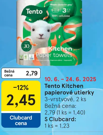 Tento Kitchen papierové utierky