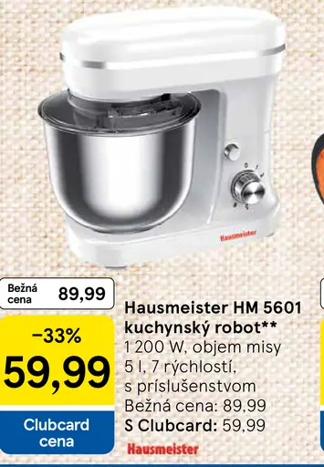 Hausmeister kuchynský robot