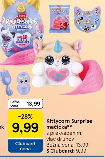 Kittycorn Surprise mačička s prekvapením