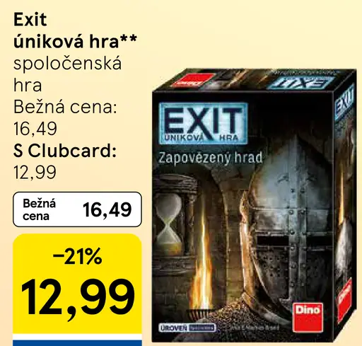 Exit úniková hra spoločenská hra
