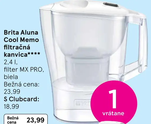 Brita Aluna Cool Memo filtračná kanvica