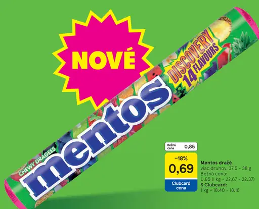 Mentos dražé
