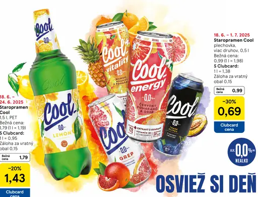 Staropramen Cool plechovka