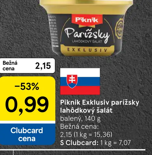Piknik Exklusiv Parížsky lahôdkový šalát