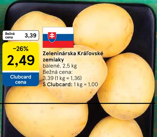 Zelinárska Kráľovské zemiaky