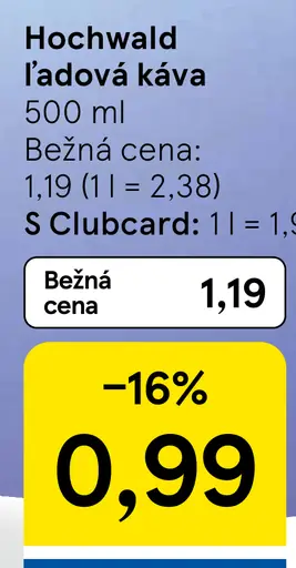 Hochwald ľadová káva