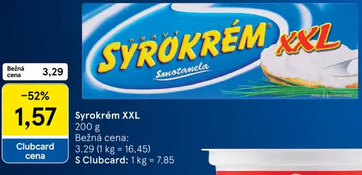 Syrokrém Smotanela