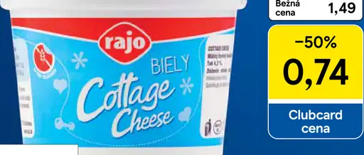 Rajo Cottage Cheese biely