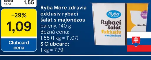 Ryba More Zdravia Exklusiv Rybací šalát s majonézou