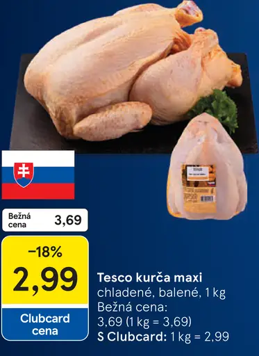 Tesco kurča maxi