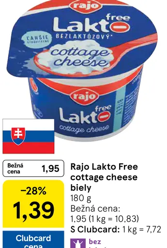 Rajo Lakto Free cottage cheese