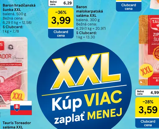 Baron malokarpatská saláma XXL