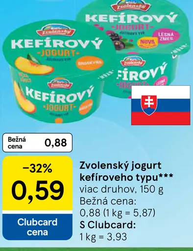 Zvolenský jogurt kefírového typu
