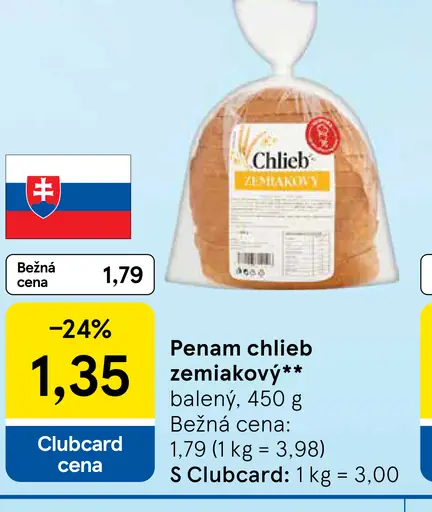 Penam Chlieb zemiakový