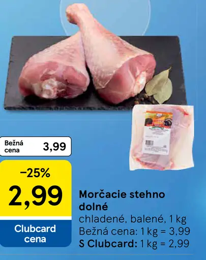 Morčacie dolné stehno