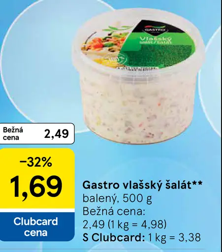 Gastro Vlašský šalát
