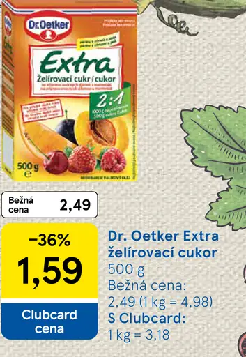 Dr. Oetker Extra želírovací cukor