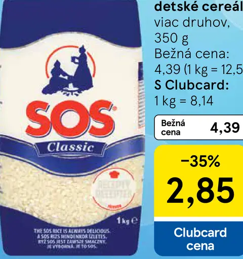 SOS ryža