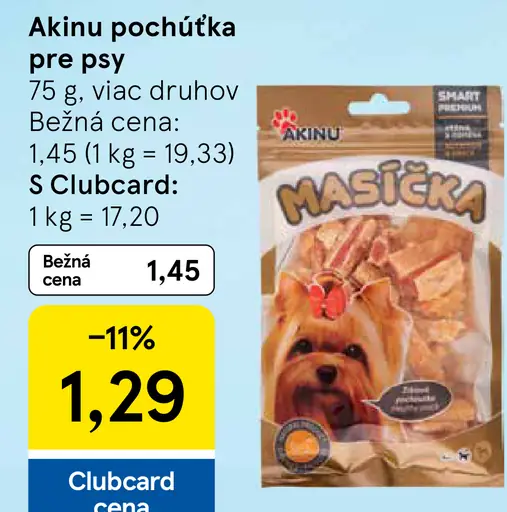 Akinu pochúťka pre psy