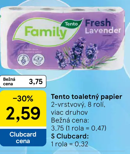 Tento toaletný papier