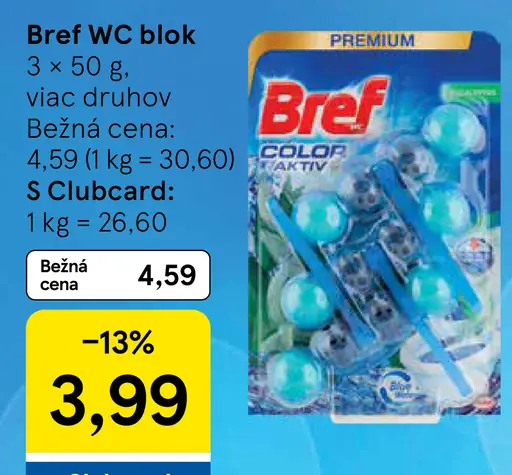 Bref WC blok