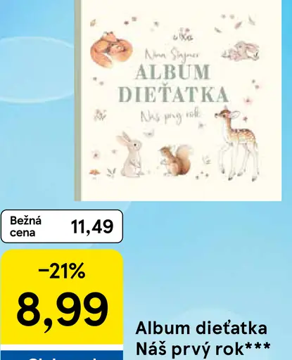 Album dieťatka Náš prvý rok