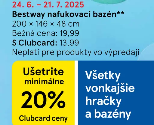 Bestway nafukovací bazén