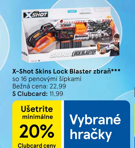 X-Shot Skins Lock Blaster zbraň