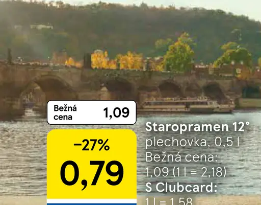Staropramen Premium plechovka