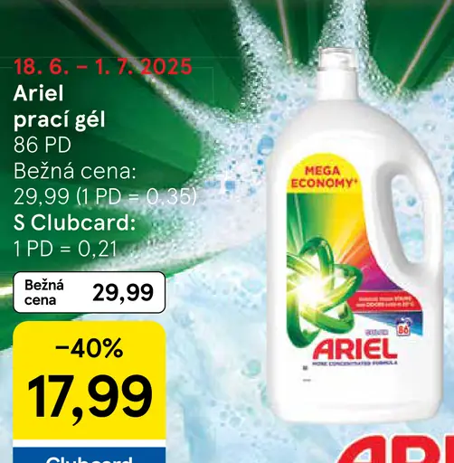 Ariel Prací gel