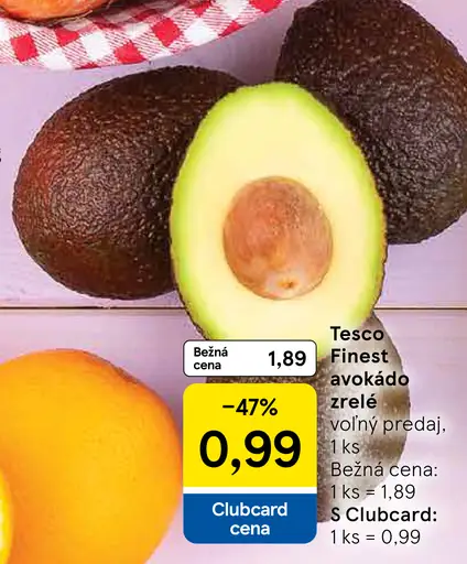 Tesco Finest avokádo zrelé