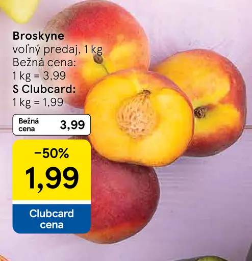 Tesco Broskyne