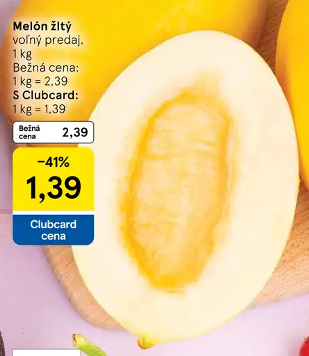 Tesco Melón žltý