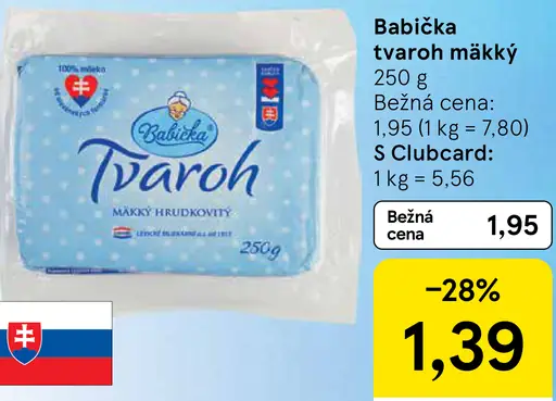 Babička tvaroh mäkký