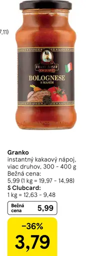 Granko instantný kakaový nápoj