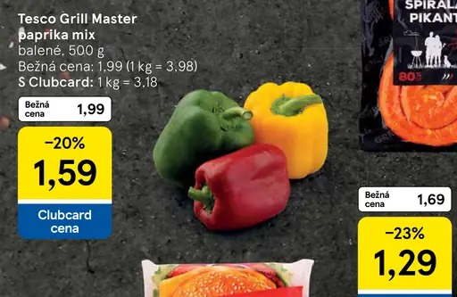 Tesco Grill Master paprika mix