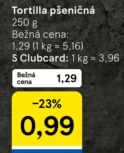 Tortilla pšeničná