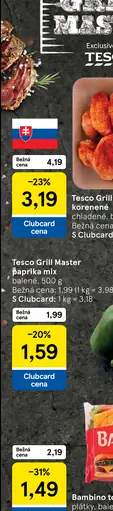 Tesco Grill Master kuracie krídla korenené