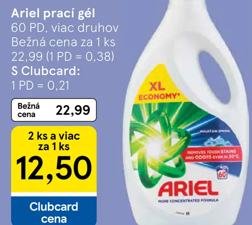 Ariel Prací gel