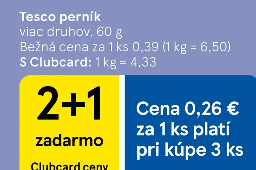 Tesco perník