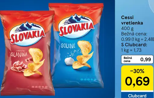 Slovakia čipsy
