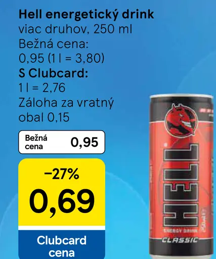 Hell energetický drink