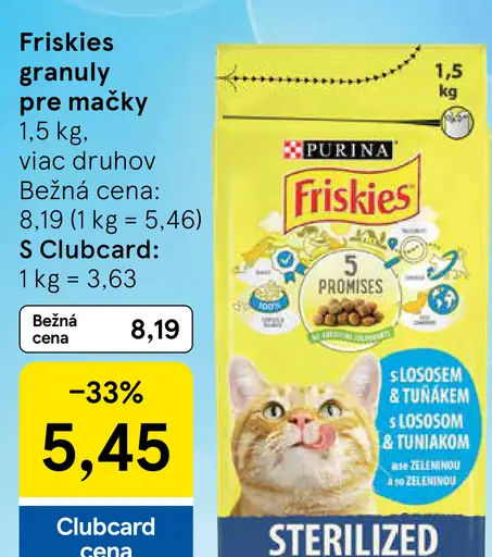 Friskies granuly pre mačky