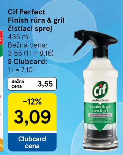 Cif Perfect Finish Rúra & Gril čistiaci sprej