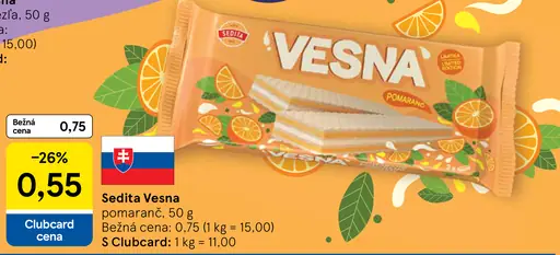 Sedita Vesna pomaranč